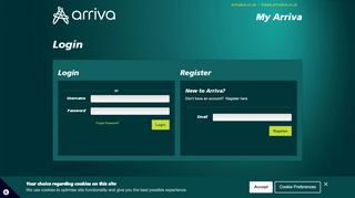 
                            7. Login - Arriva