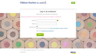 
                            2. Login as an Employer - Log In - Childcare by Sodexo