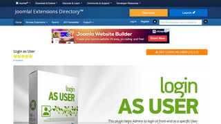 
                            8. Login as User, by Web357 - Joomla Extension Directory