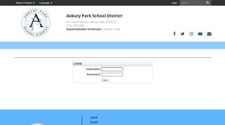 
                            7. Login - Asbury Park School District