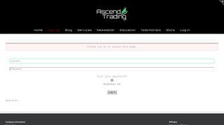 
                            5. Login – Ascend Trading