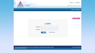 
                            2. Login - Asianet -Digital TV