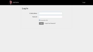 
                            2. Login - Ask Karla