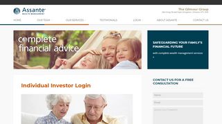 
                            3. Login - Assante Wealth Management