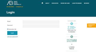 
                            8. Login | Asset Based Lending