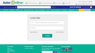 
                            5. Login - Aster Online