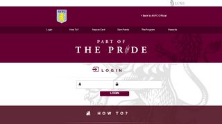 
                            2. LOGIN - Aston Villa F.C.