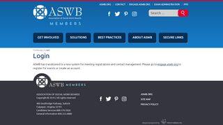 
                            9. Login | ASWB