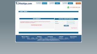 
                            2. Login @ Jobships.com