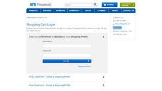 
                            1. Login - ATB Financial