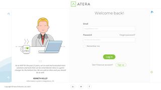 
                            11. Login - Atera - RMM software | PSA & Remote Access for MSPs