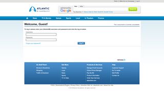 
                            4. Login - Atlantic Broadband