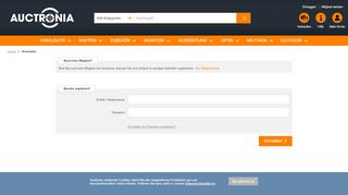 
                            4. Login - Auctronia.de