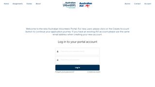 
                            6. Login - Australian Volunteers International