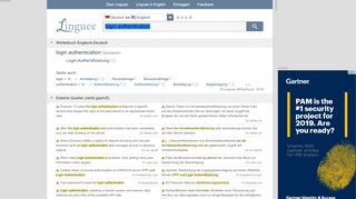 
                            1. login authentication - Deutsch-Übersetzung – Linguee ...