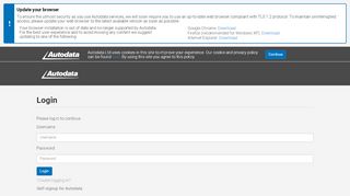 
                            4. Login | Autodata Subscription Centre