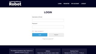 
                            1. Login – Automated Binary Robot