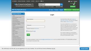 
                            4. Login - Automation Direct