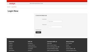 
                            8. Login - avaya.com