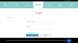 
                            2. Login - Aviva Labs