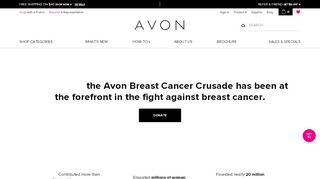 
                            8. Login - AVON 39 The Walk To End Breast Cancer