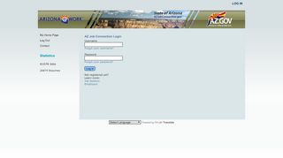 
                            1. Login - | AZ Job Connection