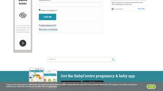 
                            5. Login - BabyCenter