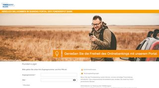 
                            6. Login Banking Portal - fondsdepotbank.de