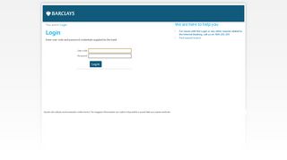 
                            10. Login - Barclays