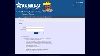 
                            5. login - Be Great Academy