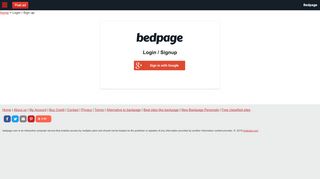 
                            11. Login - bedpage