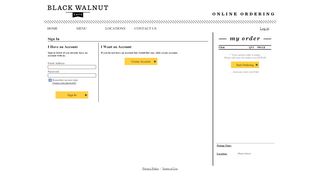 
                            4. Login - Black Walnut Cafe Online Ordering