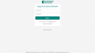 
                            7. Login - Bluegrass Cellular eBill