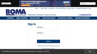 
                            4. Login - BOMA International