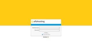 
                            1. Login - boostingbox.alfahosting.de