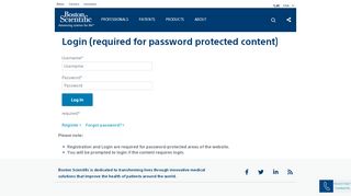 
                            9. Login - Boston Scientific