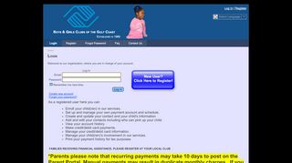 
                            6. LOGIN - Boys & Girls Clubs of the Gulf Coast