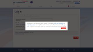 
                            2. login - British Airways