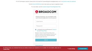 
                            4. LogIn - Broadcom