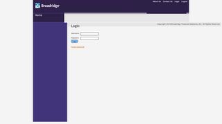 
                            5. Login - Broadridge Financial Solutions