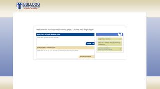 
                            4. Login - Bulldog FCU Internet Banking