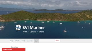 
                            6. Login ~ BVI Mariner