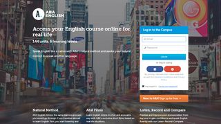 
                            7. Login - Campus - ABA English