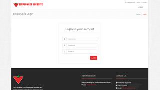 
                            4. Login | Canadian Tire Employees Website