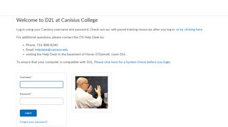 
                            7. Login - Canisius College