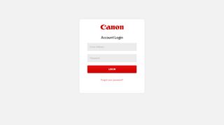 
                            2. Login - Canon Account