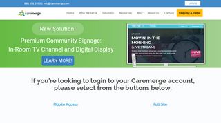 
                            4. Login - Caremerge