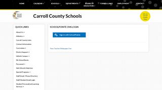 
                            3. Login - Carroll County Schools