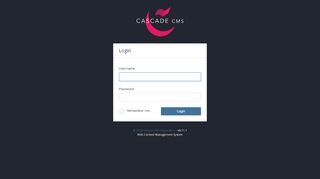 
                            9. Login | Cascade CMS - wcms.csub.edu