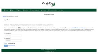 
                            6. Login - Cash Pay Today (ACH Payment Solutions) for Access ...